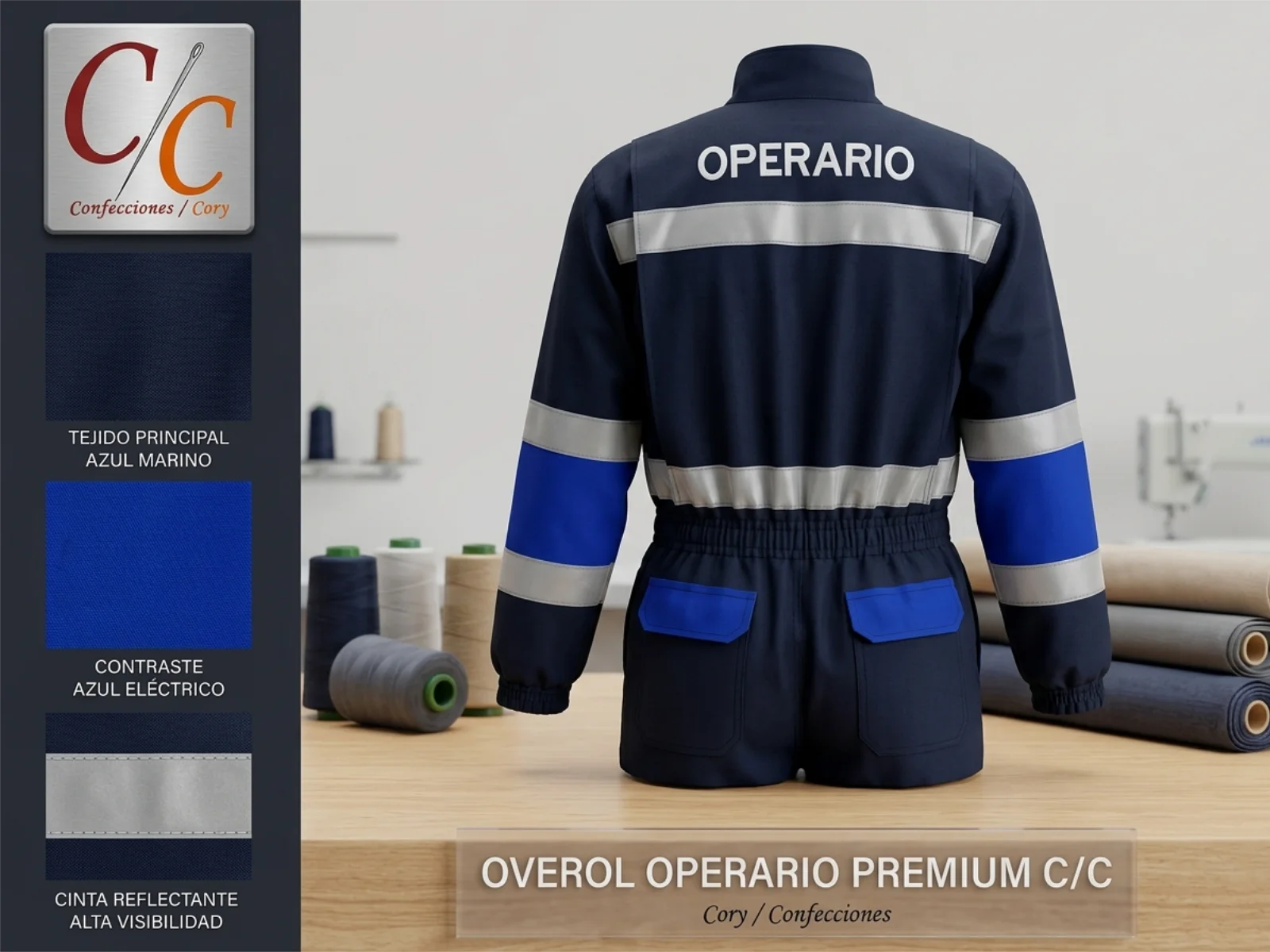 Overoles de trabajo de Confecory en Chile
