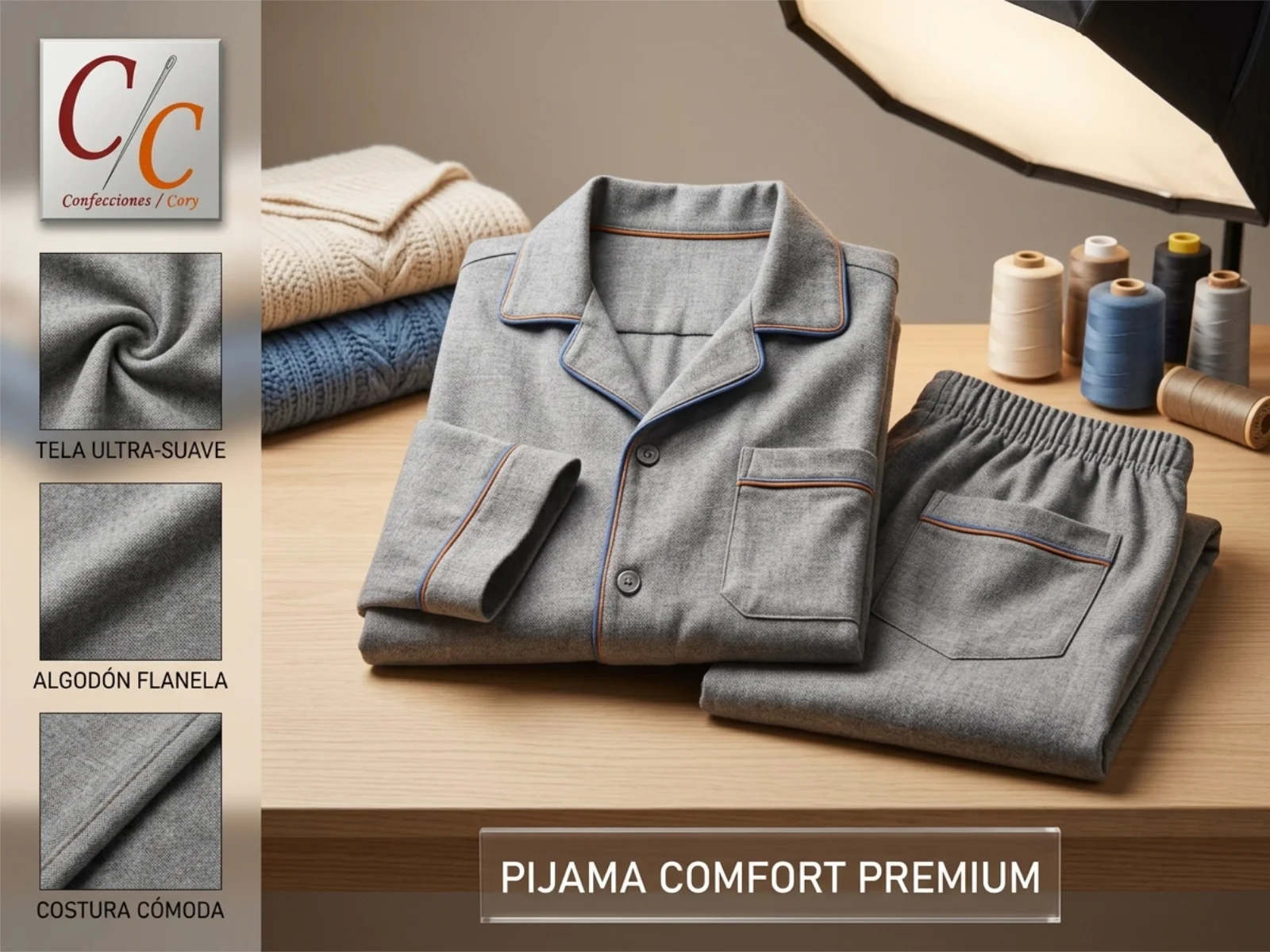 Pijamas terapéuticos de Confecory en Chile