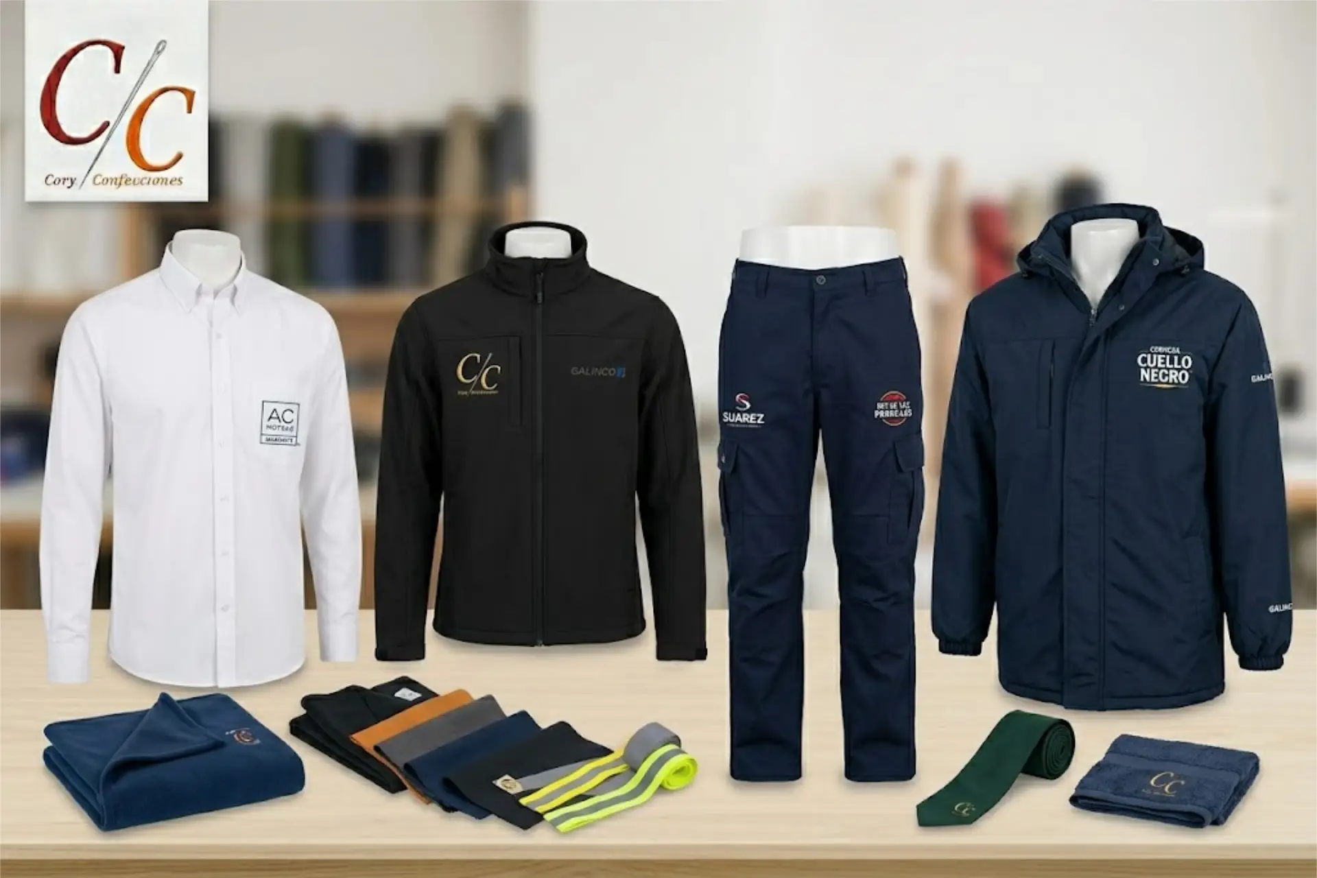 Ropa corporativa personalizada para empresas en Chile de Confecory en Chile