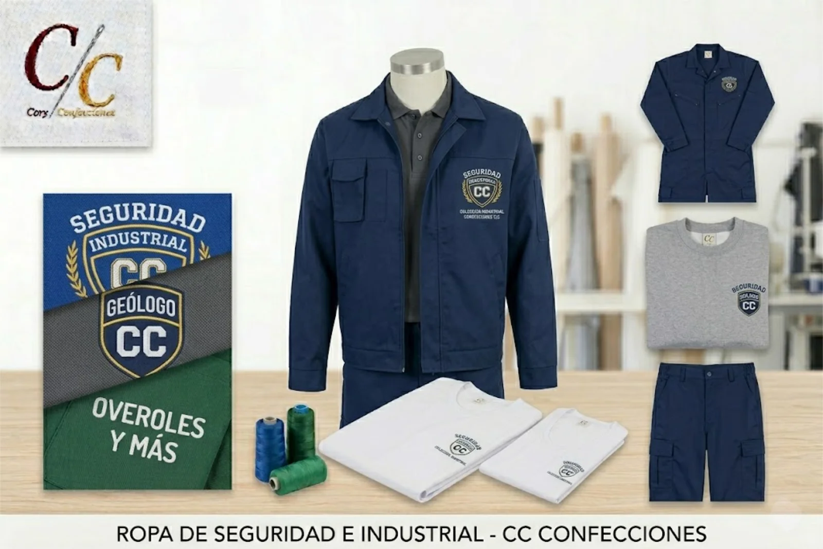 Ropa corporativa industrial y para equipos de terreno de Confecory en Chile